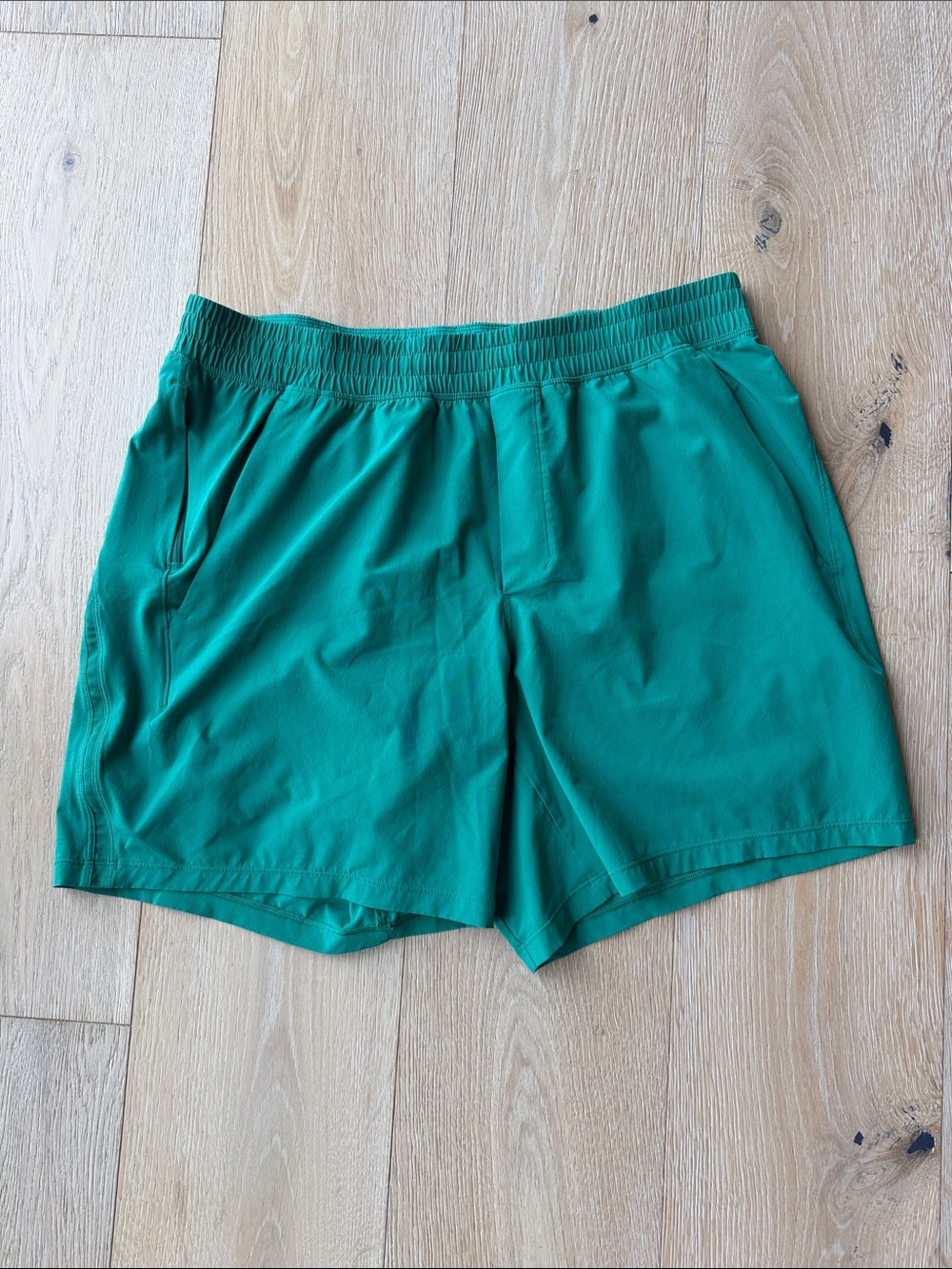 lululemon athletica Emerald Green Athletic Shorts